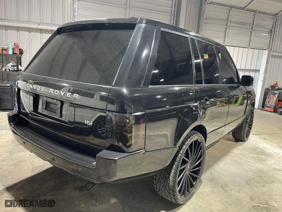 2012 Land Rover Range Rover HSE LUX with VIN SALMF1D47CA375183, listed as a Copart auction lot 52832615 with 88,609 mi miles and Salvage Title. Bid and sale history available at carsss.com. Image 4.