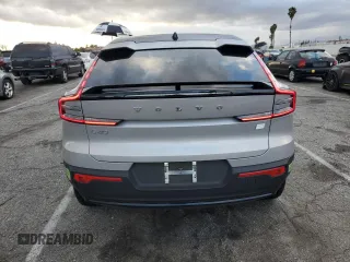 2023 Volvo C40 Recharge Pure Electric Ultimate with VIN YV4ED3GM1P2031404, listed as a Copart auction lot 41688304 with 11,695 mi miles and Salvage Title. Bid and sale history available at carsss.com. Image 6.