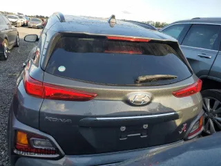 2021 Hyundai Kona Limited with VIN KM8K33A56MU656547, listed as a Copart auction lot 75669554 with 65,292 mi miles and Non Repairable. Bid and sale history available at carsss.com. Image 6.