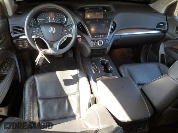 2020 Acura MDX w/Technology Pkg with VIN 5J8YD4H59LL022596, listed as a Copart auction lot 52285135 with 66,515 mi miles and Salvage Title. Bid and sale history available at carsss.com. Image 8.