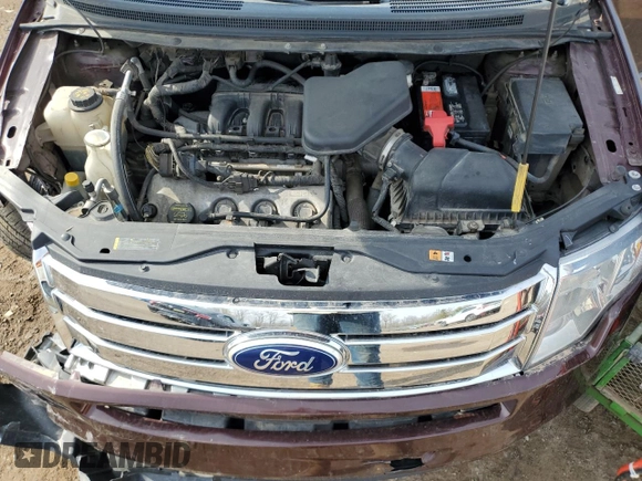 2010 Ford Edge SEL with VIN 2FMDK3JC9ABB03399, listed as a Copart auction lot 53851325 with 161,373 mi miles and Clean Title. Bid and sale history available at carsss.com. Image 12.
