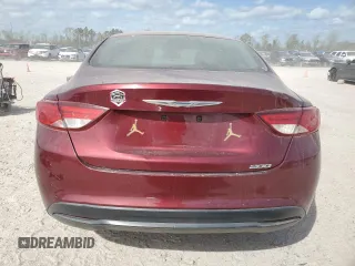 2016 Chrysler 200 LX with VIN 1C3CCCFB5GN186280, listed as a Copart auction lot 49416935 with 155,394 mi miles and Salvage Title. Bid and sale history available at carsss.com. Image 6.