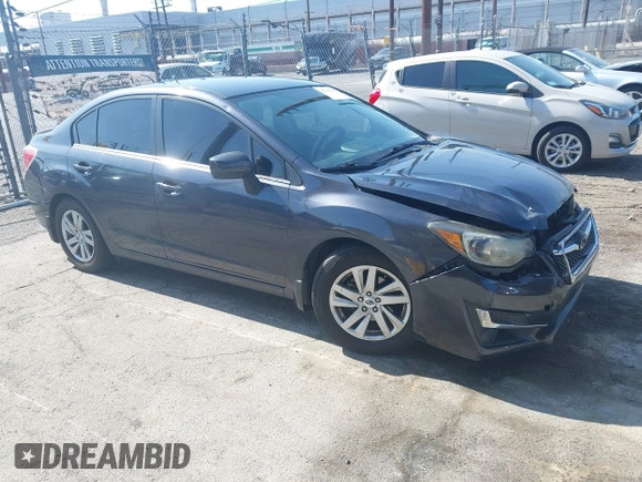 2015 Subaru Impreza Premium z VIN JF1GJAC66FH023543, wystawiony jako IAAI lot #42349447 z przebiegiem 70 601 mil mil oraz . Historia ofert i sprzedaży dostępna na DreamBid. Obrazek 1.
