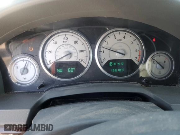 2009 Chrysler Town & Country Touring with VIN 2A8HR54159R663875, listed as a Copart auction lot 46327725 with 188,107 mi miles and Salvage Title. Bid and sale history available at DreamBid. Image 9.