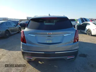2025 Cadillac XT5 FWD Premium Luxury with VIN 1GYKNCRS7SZ104526, listed as a IAAI auction lot 41468623 with 3,896 mi miles. Bid and sale history available at carsss.com. Image 16.