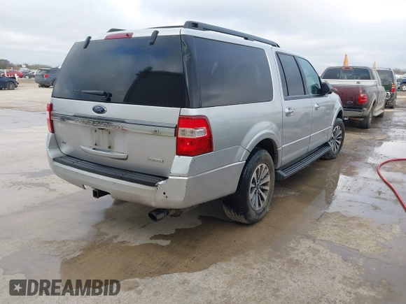 2017 Ford Expedition Max XLT with VIN 1FMJK1HT1HEA01641, listed as a IAAI auction lot 41693113 with 372,266 mi miles and . Bid and sale history available at DreamBid. Image 4.