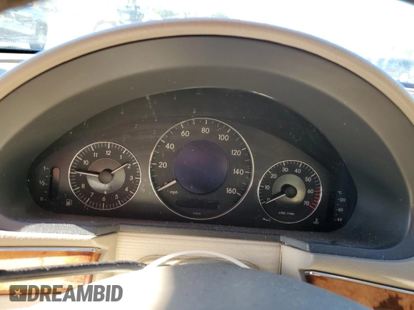2004 Mercedes-Benz E-Class 5.0L with VIN WDBUF70J44A406041, listed as a Copart auction lot 80153574 with 0 mi miles and Salvage Title. Bid and sale history available at carsss.com. Image 9.