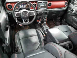 2023 Jeep Gladiator Rubicon with VIN 1C6JJTBG6PL500516, listed as a Copart auction lot 43432015 with 107,096 mi miles and Salvage title. Bid and sale history available at DreamBid. Image 8.