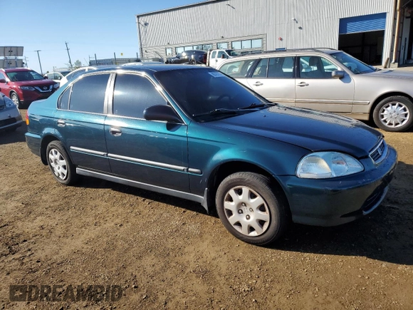 1996 Honda Civic z VIN 1HGEJ6507TL021317, wystawiony jako Copart lot #80767574 z przebiegiem 227 670 mil mil oraz Szkoda całkowita • Salvage title. Historia ofert i sprzedaży dostępna na DreamBid. Obrazek 4.