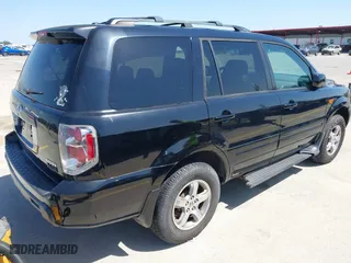 2006 Honda Pilot EX-L with VIN 2HKYF18566H554131, listed as a IAAI auction lot 42014554 with 187,765 mi miles. Bid and sale history available at carsss.com. Image 4.