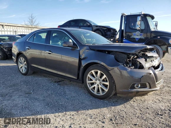 2013 Chevrolet Malibu LTZ with VIN 1G11H5SA6DF199549, listed as a Copart auction lot 49041735 with 130,367 mi miles and Salvage Title. Bid and sale history available at DreamBid. Image 4.