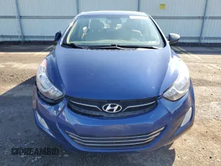 2013 Hyundai Elantra Limited with VIN KMHDH4AEXDU697201, listed as a Copart auction lot 50235345 with 67,411 mi miles and Salvage Title. Bid and sale history available at carsss.com. Image 5.