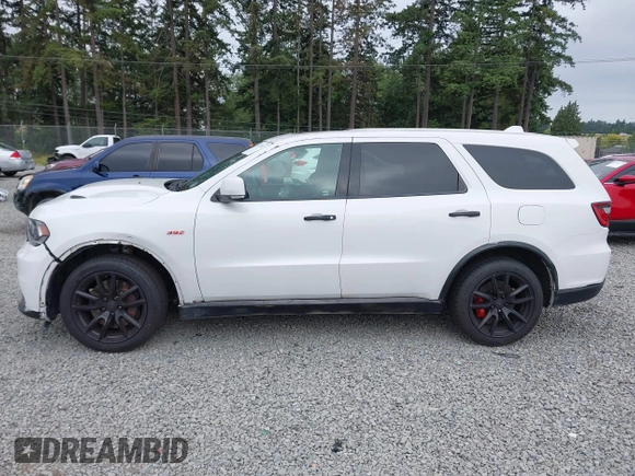 2019 Dodge Durango SRT with VIN 1C4SDJGJ0KC581440, listed as a IAAI auction lot 42473821 with 40,068 mi miles and . Bid and sale history available at DreamBid. Image 14.