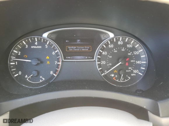 2016 Nissan Altima 2.5 SL with VIN 1N4AL3AP2GC189029, listed as a Copart auction lot 48769655 with 72,780 mi miles and Salvage Title. Bid and sale history available at carsss.com. Image 9.