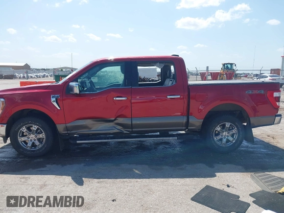 2021 Ford F-150 XL z VIN 1FTFW1E83MFC62921, wystawiony jako IAAI lot #42465289 z przebiegiem 83 847 mil mil oraz . Historia ofert i sprzedaży dostępna na DreamBid. Obrazek 14.