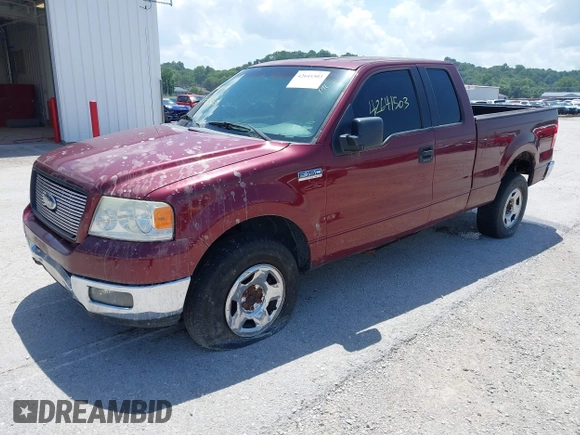 2005 Ford F-150 XLT z VIN 1FTPX14555NA66043, wystawiony jako IAAI lot #42641503 z przebiegiem Nie podano mil oraz . Historia ofert i sprzedaży dostępna na DreamBid. Obrazek 2.