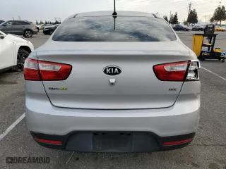 2014 Kia Rio EX with VIN KNADN4A30E6353469, listed as a Copart auction lot 43788955 with 156,096 mi miles and Salvage Title. Bid and sale history available at carsss.com. Image 6.