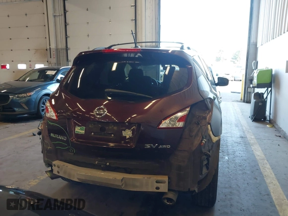 2013 Nissan Murano LE with VIN JN8AZ1MW4DW310934, listed as a IAAI auction lot 41725364 with 131,084 mi miles and . Bid and sale history available at DreamBid. Image 16.