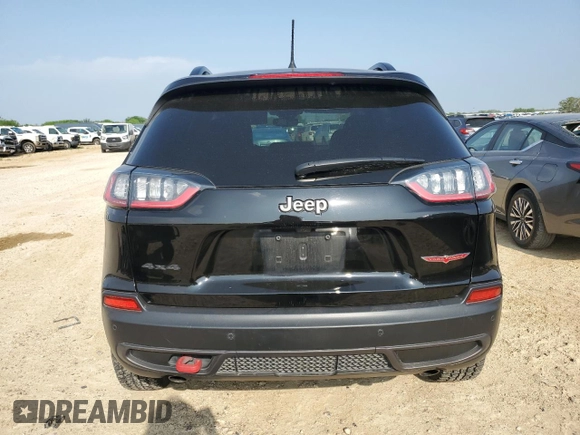 2022 Jeep Cherokee Trailhawk с VIN 1C4PJMBX8ND502686, выставлен на аукционе Copart как лот 51180645 с пробегом 62 865 миль миль и Списание • Salvage title. История ставок и продаж доступна на DreamBid. Изображение 6.