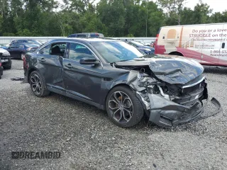 2017 Ford Taurus SHO with VIN 1FAHP2KT7HG112319, listed as a Copart auction lot 61160035 with Not provided miles and Salvage title. Bid and sale history available at DreamBid. Image 4.