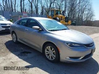2015 Chrysler 200 Limited with VIN 1C3CCCAB7FN728548, listed as a IAAI auction lot 42069446 with 154,802 mi miles. Bid and sale history available at carsss.com. Image 1.