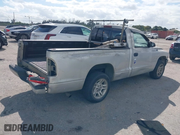 1997 Dodge Dakota with VIN 1B7FL26X7VS252440, listed as a IAAI auction lot 41572286 with Not Provided miles and . Bid and sale history available at carsss.com. Image 4.