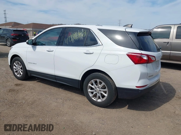 2018 Chevrolet Equinox LT z VIN 3GNAXJEV0JS648014, wystawiony jako IAAI lot #42193818 z przebiegiem 96 146 mil mil oraz . Historia ofert i sprzedaży dostępna na DreamBid. Obrazek 3.