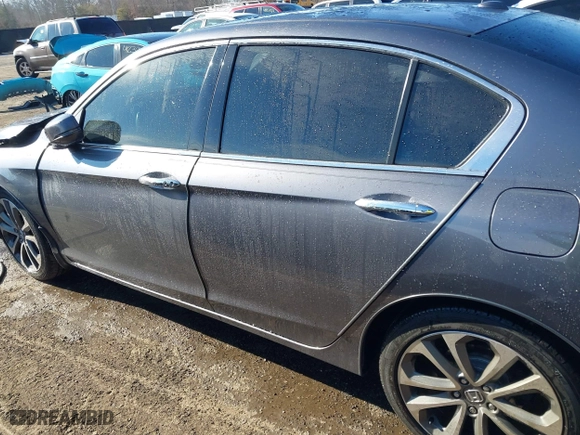2015 Honda Accord Sedan EX-L with VIN 1HGCR3F82FA031708, listed as a IAAI auction lot 41223504 with 91,559 mi miles. Bid and sale history available at carsss.com. Image 14.