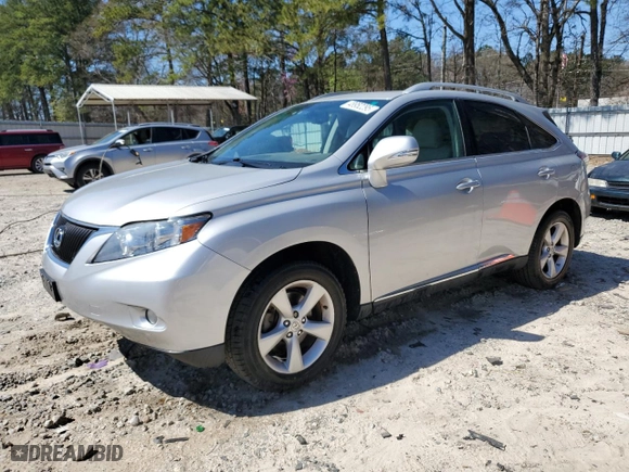 2010 Lexus RX 350 with VIN 2T2BK1BA1AC058202, listed as a Copart auction lot 48952295 with NaN miles and Salvage Title. Bid and sale history available at carsss.com. Image 1.