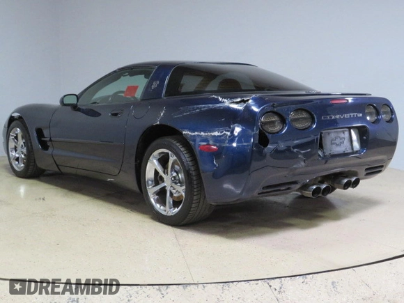 2001 Chevrolet Corvette with VIN 1G1YY22G815109465, listed as a Copart auction lot 74749034 with 105,171 mi miles and Salvage Title. Bid and sale history available at carsss.com. Image 4.