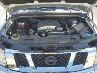 2010 Nissan Titan SE with VIN 1N6BA0ED4AN317007, listed as a Copart auction lot 42290495 with 130,724 mi miles and Salvage Title. Bid and sale history available at carsss.com. Image 11.