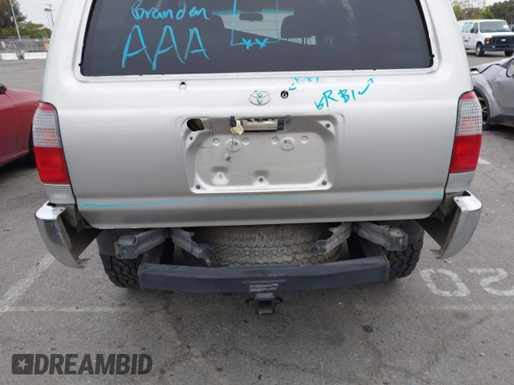 2000 Toyota 4Runner SR5 z VIN JT3HN86R9Y0288531, wystawiony jako IAAI lot #42157270 z przebiegiem 298 630 mil mil oraz . Historia ofert i sprzedaży dostępna na DreamBid. Obrazek 6.