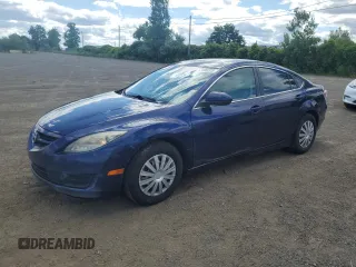 2010 Mazda 6 i Sport with VIN 1YVHZ8BH3A5M49519, listed as a Copart auction lot 65606225 with 271,633 mi miles and Salvage title. Bid and sale history available at DreamBid. Image 1.