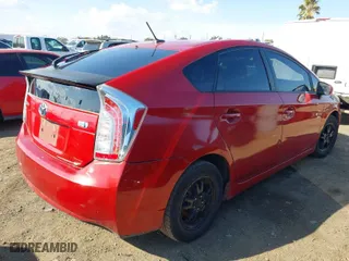 2013 Toyota Prius One with VIN JTDKN3DU8D5546031, listed as a IAAI auction lot 41549835 with 176,874 mi miles. Bid and sale history available at carsss.com. Image 4.