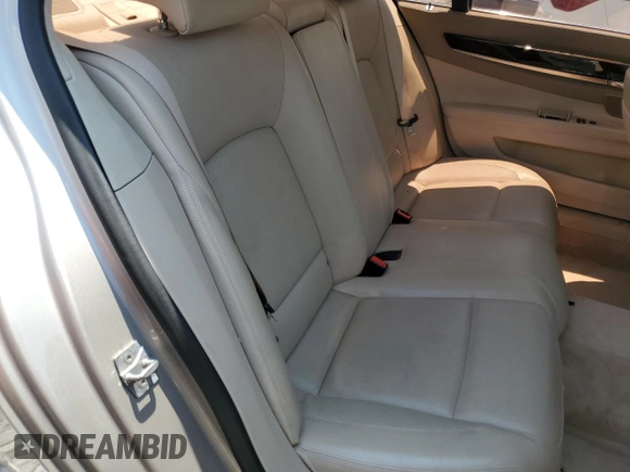 2012 BMW 7 Series 750Li with VIN WBAKB8C51CC962834, listed as a Copart auction lot 56592645 with 72,665 mi miles and Salvage title. Bid and sale history available at DreamBid. Image 10.