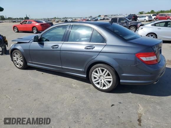 2008 Mercedes-Benz C 300 Sport with VIN WDDGF54X38F128877, listed as a Copart auction lot 59931295 with 190,383 mi miles and Salvage title. Bid and sale history available at DreamBid. Image 2.