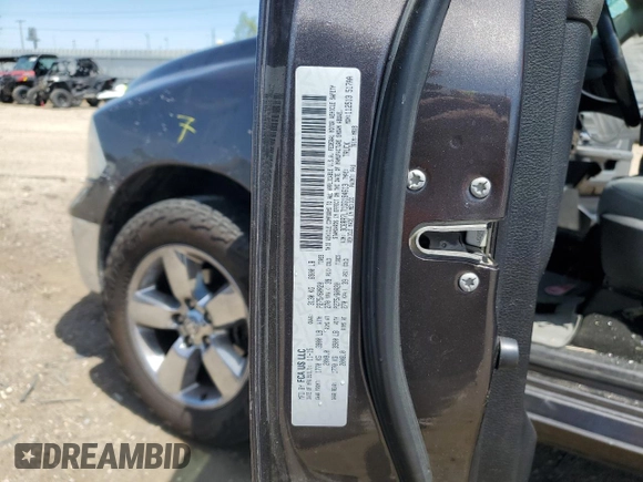 2016 Ram 1500 Big Horn with VIN 3C6RR7LT1GG194613, listed as a Copart auction lot 57840545 with 200,742 mi miles and Salvage title. Bid and sale history available at DreamBid. Image 12.