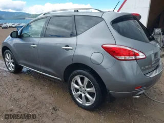 2013 Nissan Murano SL with VIN JN8AZ1MW0DW310932, listed as a IAAI auction lot 39706674 with 128,680 mi miles. Bid and sale history available at carsss.com. Image 3.