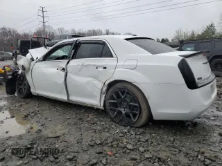 2014 Chrysler 300 with VIN 2C3CCAAG9EH220962, listed as a Copart auction lot 50190485 with 129,098 mi miles and Salvage Title. Bid and sale history available at carsss.com. Image 2.