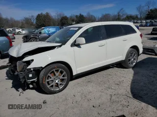 2019 Dodge Journey GT with VIN 3C4PDCEG3KT680332, listed as a Copart auction lot 47039265 with 125,559 mi miles and Salvage title. Bid and sale history available at DreamBid. Image 1.