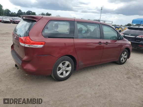 2014 Toyota Sienna L с VIN 5TDZK3DC8ES408192, выставлен на аукционе Copart как лот 60872055 с пробегом 149 177 миль миль и Чистый • Clean title. История ставок и продаж доступна на DreamBid. Изображение 3.