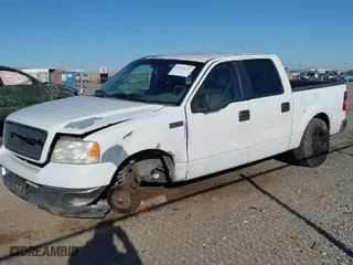 2005 Ford F-150 XLT with VIN 1FTRW12W25KC83543, listed as a IAAI auction lot 41529223 with 1 mi miles. Bid and sale history available at carsss.com. Image 2.