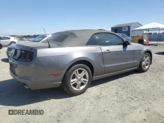 2014 Ford Mustang V6 with VIN 1ZVBP8EM3E5267459, listed as a Copart auction lot 52493555 with 134,612 mi miles and Clean Title. Bid and sale history available at carsss.com. Image 3.
