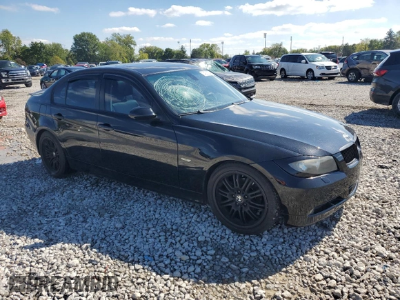 2006 BMW 3 Series 325i with VIN WBAVB13526KX41399, listed as a Copart auction lot 74233224 with 116,737 mi miles and Salvage Title. Bid and sale history available at carsss.com. Image 4.