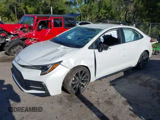 2022 Toyota Corolla SE with VIN 5YFS4MCE6NP133516, listed as a IAAI auction lot 41849024 with 45,792 mi miles. Bid and sale history available at carsss.com. Image 18.