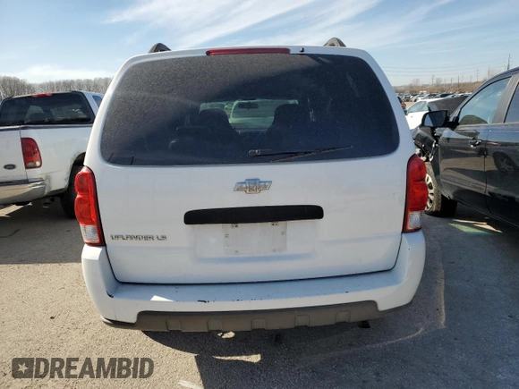 2007 Chevrolet Uplander LS Fleet with VIN 1GNDV23167D146920, listed as a Copart auction lot 45055754 with 151,601 mi miles and Salvage Title. Bid and sale history available at carsss.com. Image 6.
