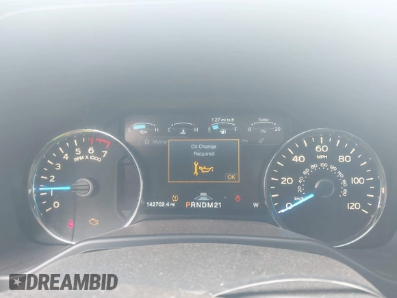2015 Ford F-150 XLT with VIN 1FTEW1EG4FFC91835, listed as a IAAI auction lot 41585505 with 142,702 mi miles. Bid and sale history available at carsss.com. Image 7.
