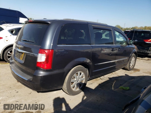 2013 Chrysler Town & Country Touring with VIN 2C4RC1BG9DR810561, listed as a Copart auction lot 72960214 with 100,992 mi miles and Salvage Title. Bid and sale history available at DreamBid. Image 3.