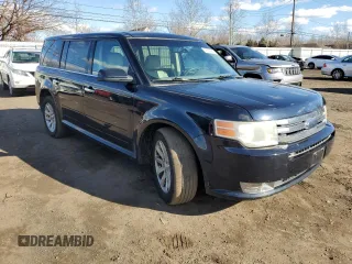 2009 Ford Flex SEL with VIN 2FMEK62C69BA00604, listed as a Copart auction lot 48396285 with 169,415 mi miles and Clean Title. Bid and sale history available at carsss.com. Image 4.