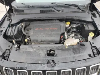 2017 Jeep Compass Latitude with VIN 3C4NJDBB4HT688530, listed as a Copart auction lot 44862595 with 138,232 mi miles and Salvage Title. Bid and sale history available at carsss.com. Image 13.